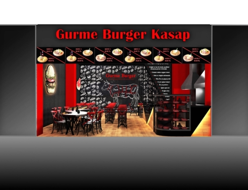 Gurme Burger Özdilek AVM -Restaurant Projesi